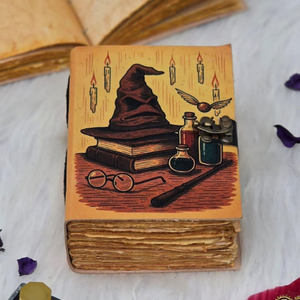 In thuật sĩ da Tạp Chí ma thuật spellbook Nhật Ký với khóa Potion grimoire Phù Thủy máy tính xách tay Halloween bí ngô Tạp Chí - Product Image 2