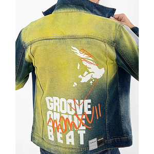 Custom Distress Heavy <b>Duck</b> Canvas Work Jacket Vintage Worker Detroit Jacket with Heavyweight Lining Winter Chore Jacket - Product Image 3