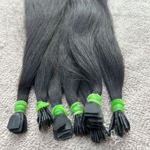 Extensions de cheveux humains naturels de luxe vierges indiens Temple Hair Bundles - Product Image 5
