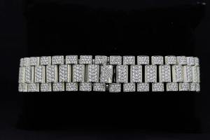 Reloj de Diamantes Moissanite para Hombre, Totalmente Cubierto de Diamantes, Estilo Hip Hop de Lujo, Movimiento Automático, Claridad VVS, Diseño Personalizado - Product Image 3