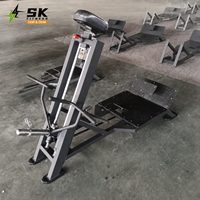 Machine à Rameuse T-Bar SK Factory Direct pour Entraînement Bras et Dos, Poids en Acier de 160 kg, Équipement de Musculation Commercial Réglable