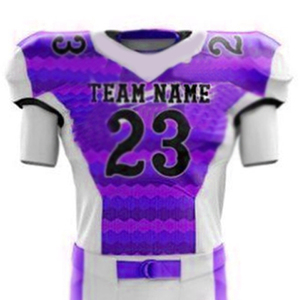 Ensemble d'uniformes imprimés de styles différents faits à la main pour hommes, hauts de football américain, maillot de football américain pour hommes - Product Image 4