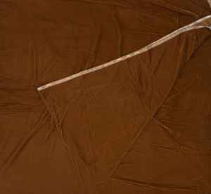 กำมะหยี่สีแดงเข้มย้อมสีแบบเกาหลีผ้ากำมะหยี่สีฟ้าสำหรับเสื้อผ้าในอินเดียผ้าทอโพลีเอสเตอร์100% นุ่มมาก - Product Image 2