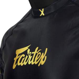 Venta al por mayor de los hombres de manga larga Fairtex Rashguard adultos logotipo personalizado sublimado BJJ MMA Jiu Jitsu entrenamiento BJJ Rash Guards - Product Image 6