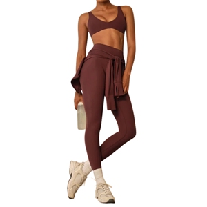 Leggings Deportivos de Malla Sólida sin Costuras para Mujer, con Efecto Contorno de Glúteos y Levantamiento de Glúteos, Control de Abdomen, Ideales para Yoga y Gimnasio - Product Image 2