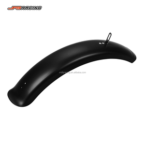 JFGRACING PPプラスチック製オートバイフロントフェンダーマッドガード（M20電動自転車、ファットタイヤダートバイク改造アクセサリー用） - Product Image 3
