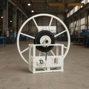 Enrouleur de tuyau d'enveloppe unique 12V ravitaillement industriel Durable Heavy Duty Export OEM Vietnam Aviation 60-70feet tuyau de carburant d'avion - Product Image 4