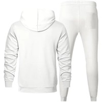 Ensemble de survêtement personnalisé OEM avec impression en relief, sweat-shirt et pantalon oversize pour homme et femme, hiver 2024, deux pièces, 100% coton molletonné