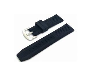 Unisex JD005 Sport Smart <b>Watch</b> Bands Black Water-Resistant Breathable Silicone Soft Stainless Steel Buckle 27cm 18-24mm Boxed - Product Image 3