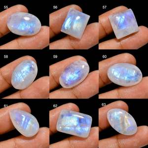 Piedra lunar de arcoíris Natural de alta calidad, piedra preciosa suelta, tamaño Tinny, piedra lunar de arcoíris Natural de alta calidad, precios de fábrica al por mayor - Product Image 2