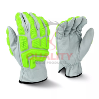 Gants de sécurité polyvalents avec doublure respirante et forte adhérence pour protéger les mains lors de la manipulation d'outils et d'objets tranchants