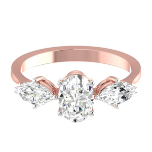 แหวนเพชรทรงกลมแบบ Halo ทอง 14K แท้ น้ำหนัก 3.4 กะรัต สำหรับผู้หญิง ของขวัญสำหรับงานหมั้นและงานแต่งงาน - Product Image 2