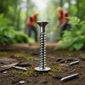 DYNAPLUS <b>Flat</b> Head Construction <b>Screws</b> 6mm TX-30 Zinc-Plated 100mm Pack of 100 - Product Image 3