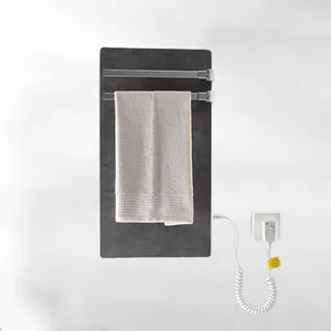 High Quality Smart Wall Mounted Towel Warmer Rack Electric Radiator Bathroom Electric Heater Towel Rack With Towel Bars