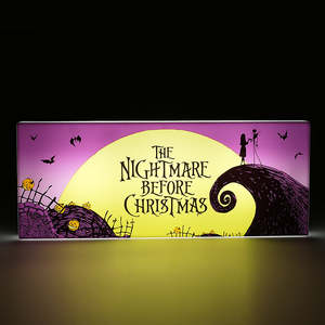 Lampe logo décorative créative et originale pour la maison, inspirée de Nightmare Before Christmas - Product Image 5