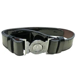 50mm YiWU Fabricação Largura Couro Falso Liga fivela Empresa Durável PU Tiger Belt