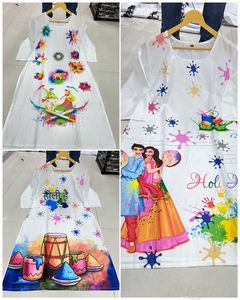 อินเดียปากีสถานออกแบบพิเศษคู่Kurta ComboของKurtaพร้อมPayjama Kurtiกับกางเกงสําหรับคู่รักที่สวยงาม 2023 - Product Image 4