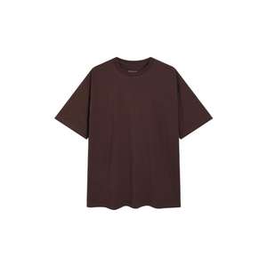 T-shirt vierge personnalisé pour hommes 250 300 Gsm lourd 100% coton T-shirt oversize épaule tombante Boxy Fit Crop T-shirt pour hommes - Product Image 3