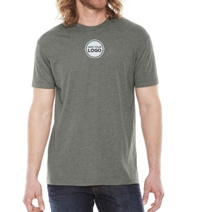 เสื้อยืดแขนสั้นผ้าแคนวาสสีน้ำเงิน3001เบลล่าสำหรับทั้งชายและหญิง - Product Image 5