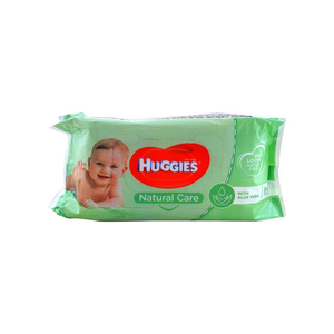 Huggies Baby Wipes 56s Ces chiffons épais en coton sont durables et humides même si le paquet est laissé ouvert. - Product Image 5