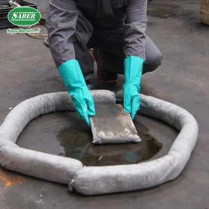 Industrial Universal Spill Kit 45 Liter Travel Bag Absorbent Pads <b>Socks</b> Spill Response Kit for Oil Chemical Industry Warehouse - Product Image 5