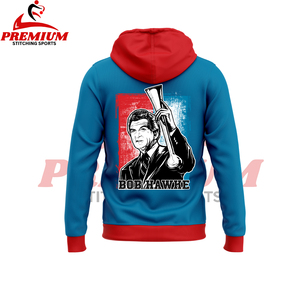 Personalizado Zip up Hoodie Hombres Casual Otoño e Invierno Algodón Cremallera Hoodie Jumper Hoodie Hombres - Product Image 3
