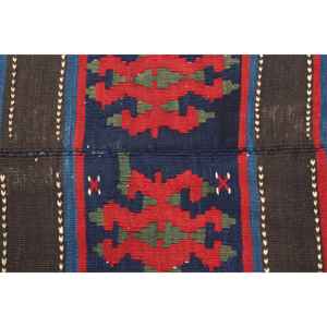 Tapis vintage 6x9,3 pieds, tapis turc, tapis à motifs floraux rouges en laine - Product Image 4