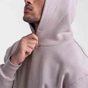 Hombres pulóver con capucha Premium algodón Casual Streetwear sudadera ODM logotipo personalizado Color antiarrugas venta al por mayor a granel Venta caliente - Product Image 2