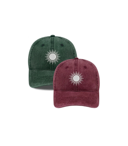 Casquette de baseball vintage formelle brodée 6 panneaux en coton délavé style streetwear, casquette de papa classique avec fermeture métallique réglable et visière incurvée - Product Image 5