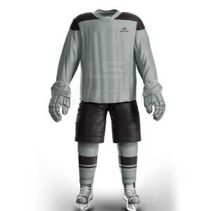 ชุดฮอกกี้น้ำแข็ง OEM ยอดนิยมใหม่สำหรับผู้ใหญ่ สีและโลโก้ปรับแต่งได้ คุณภาพสูง ดีไซน์ยอดเยี่ยม - Product Image 4