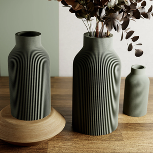 Jarrón de cerámica nórdico minimalista para el hogar, adorno de boda, pieza de decoración, jarrones de porcelana - Product Image 4