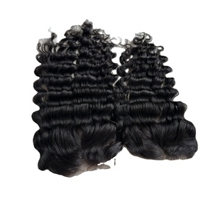 Extensions de cheveux bouclés ondulés à prix de gros, extensions de cheveux vierges à bande adhésive, extensions de cheveux à bande adhésive ondulée, extensions de cheveux à pointe ondulée, extensions de cheveux à dentelle pleine HD, donneur unique - Product Image 4