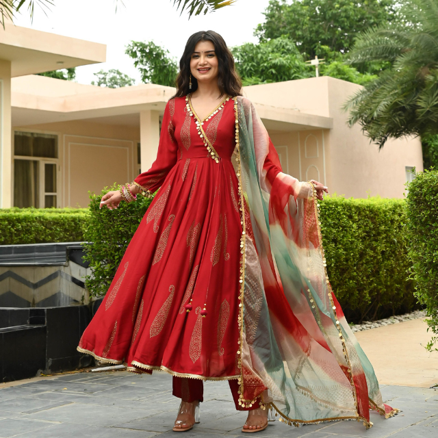 tie dye salwar suits