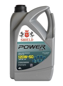 SHIELD SAE 20W50 API SL/CF ACEITE DE MOTOR 4 T JASO MA2 ACEITE DE MOTO - Product Image 2