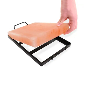 Cristales de sal rosa del Himalaya Natural con certificación ISO Kosher 2024, bandeja de acero inoxidable, caja a granel, bolsa de embalaje, losa de cocina de Nacl crudo - Product Image 6