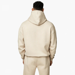 Conjunto de jogging personalizado de algodón para gimnasio, ropa deportiva, chándal de algodón con bolsillos laterales, conjuntos deportivos para correr, sudadera para hombre - Product Image 4