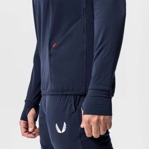 Sudadera con capucha para entrenamiento de rendimiento para hombre, jersey de gimnasio ligero que absorbe la humedad para correr, hacer ejercicio y actividades al aire libre - Product Image 3