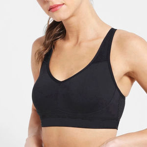 Soutien-gorge de sport sans couture pour femmes avec service OEM et logo personnalisé, vêtements de sport respirants, soutien-gorge de fitness extensible pour grandes tailles - Product Image 3