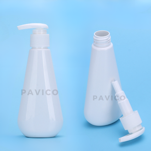 Bouteille à pompe en PET de couleur personnalisée de 150ml, forme cylindrique, pot d'emballage de lotion industrielle, finition mate, impression de logo, ISO 9001 - Product Image 6