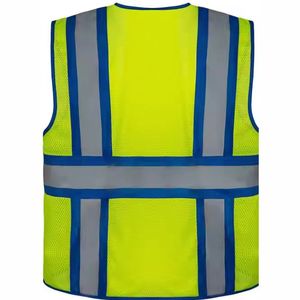 Chaleco DE TRABAJO transpirable de alta calidad con múltiples bolsillos Técnica lavada de 5 dimensiones Servicio OEM disponible - Product Image 6