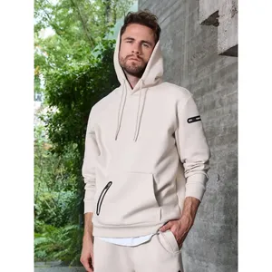 Felpa con Cappuccio Sostenibile in Tessuto Interlock per Uomo, Felpe Promozionali - Product Image 1