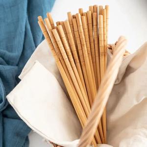 Juegos de palillos de bambú natural palillos tradicionales biodegradables al por mayor hechos en Vietnam - Product Image 3