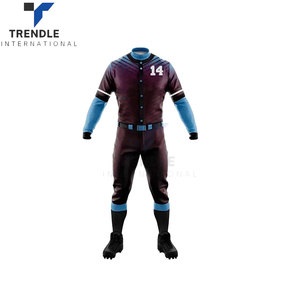 Ensemble d'uniformes de baseball pour équipe, logo personnalisé, unisexe, performance de softball, maillot et pantalon de sport, 100% polyester, antibactérien - Product Image 4