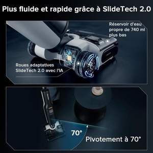 Aspiradora Roborock para Húmedo y Seco con Motor sin Escobillas para Uso Doméstico, en Automóviles, Exteriores y Hoteles - Blanca - Product Image 3