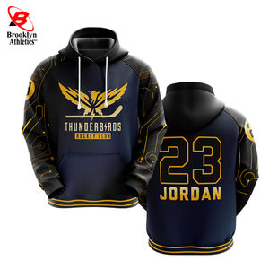 Poliéster, algodón con capucha para hombre Sublimación Impreso Diseñador Sudadera con capucha - Product Image 5