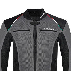 Best Summer Textile Motorcycle <b>Racing</b> <b>Jacket</b> CE Approved Waterproof Breathable 100% Polyester Stand Collar Decorative Pattern - Product Image 3