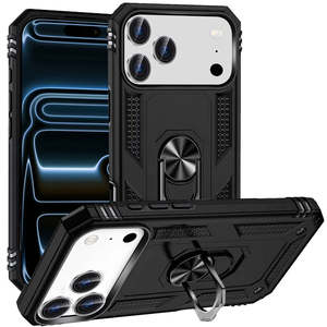 Coques pour iPhone 18 Pro Max Premium avec support anneau et aimant - Product Image 1