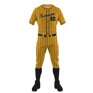Uniforme de Béisbol Sublimado Personalizado al por Mayor, Ropa Deportiva, Conjunto de Equipo, Uniforme de Béisbol Sublimado Más Vendido a Precio Económico - Product Image 1