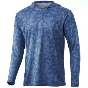 Nueva Llegada, Camisetas de Pesca con Capucha, Impresas, de Secado Rápido, Transpirables, Unisex, de Manga Larga, con Logotipo de Diseño Personalizado, Ropa Deportiva, Ropa de Pesca - Product Image 1