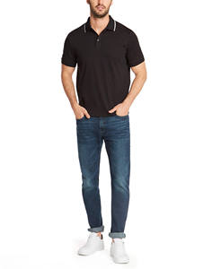 Polo pour homme moderne à manches courtes personnalisé pour sport, qualité supérieure, confortable, léger, imprimé avec logo - Product Image 4